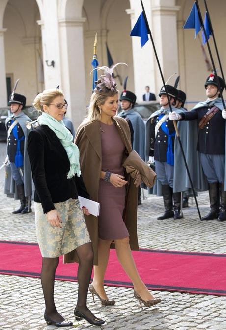 La reina Máxima en Italia