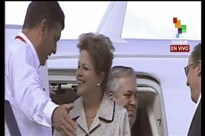 Dilma Rousseff arribó a La Habana [+ fotos y video]