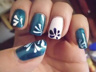 manicura flores