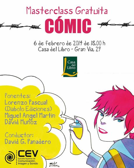 Masterclass gratuita CÓMIC