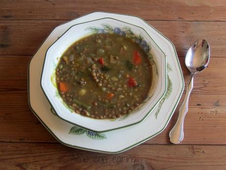 LENTEJAS CON VERDURAS