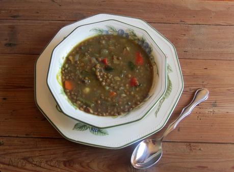 LENTEJAS CON VERDURAS