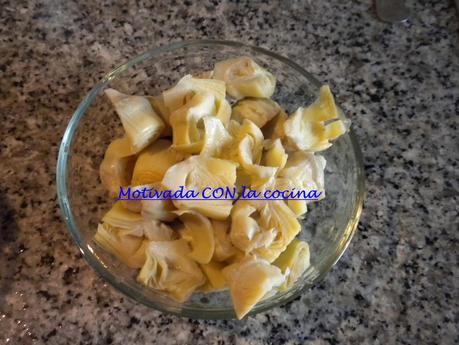 PATATAS CON ALCACHOFAS