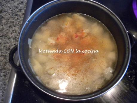 PATATAS CON ALCACHOFAS