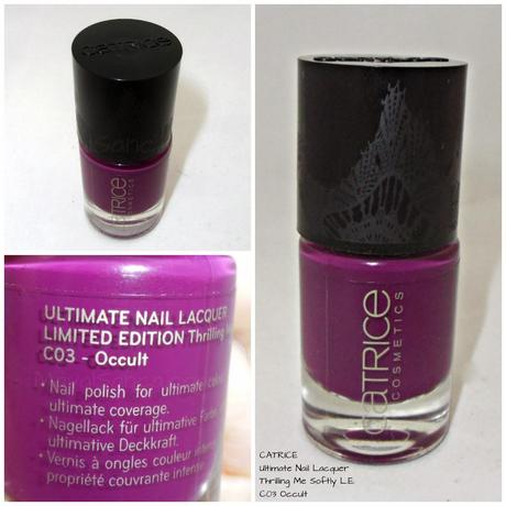 CATRICE Ultimate Nail Lacquer Thrilling Me Softly Limited Edition C03 Occult