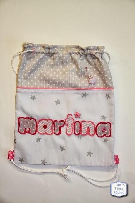 Tres mochilas guardería conjuntadas