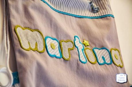 Tres mochilas guardería conjuntadas