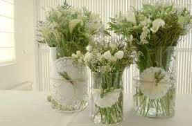 Decorar con botes de vídrio