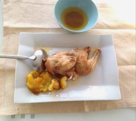 Pollo asado al estilo de Heston