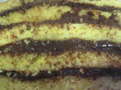 Desafío enero Daring Bakers: Tree cake, Baumkuchen, Spekkkoek (Bizcocho a capas)