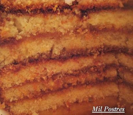 Desafío enero Daring Bakers: Tree cake, Baumkuchen, Spekkkoek (Bizcocho a capas)