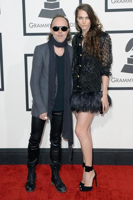 jessica miller lars ultrich grammy ilovepitita 682x1024 Premios Grammy 2014