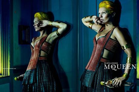 Kate Moss for Alexander McQueen spring/summer 2014