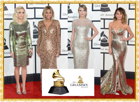 vestidos_metalizados_Grammy2014
