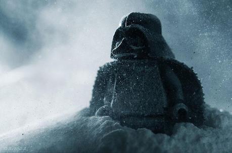 Darth vader lego minifigura