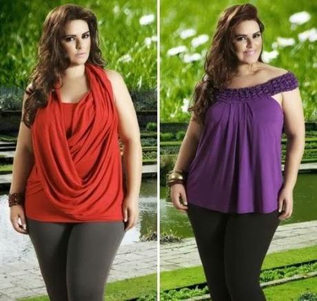 blusas de verano para gorditas 2018