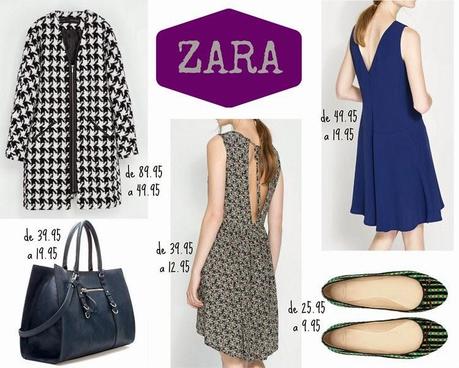 rebajas: 3 tiendas, 5 compras