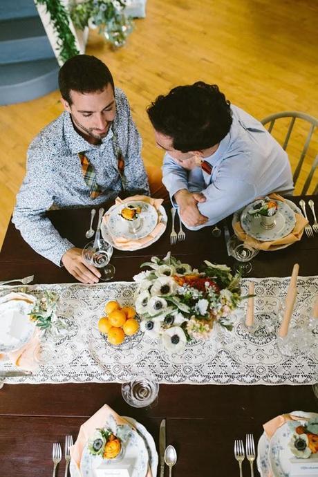 Mr. Blue & Mr. Orange: boda perfecta!