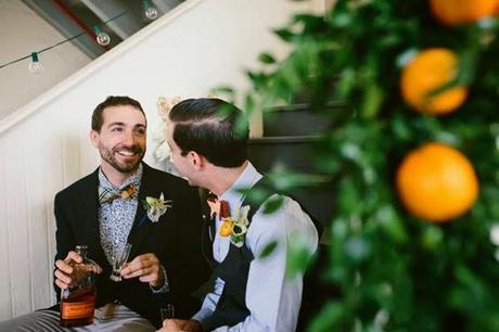 Mr. Blue & Mr. Orange: boda perfecta!