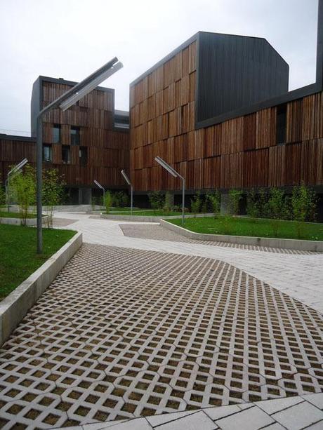 131 Viviendas Protegidas en Mieres, Asturias Viviendas Sociales en Mieres, de Zigzag Arquitectura