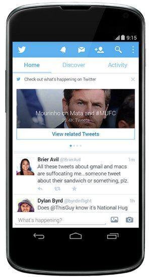 twitter-android-recomendations