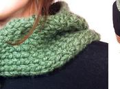 Teje cuello capucha telar circular