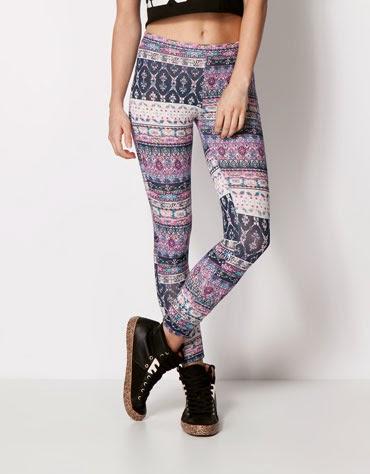 Leggins estampados.