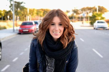 BLACK, GREY AND BLUE