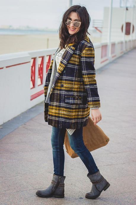 Plaids Retro Coat Plaids Retro Coat