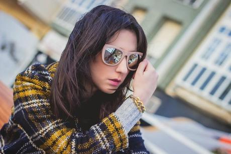 Plaids Retro Coat Plaids Retro Coat