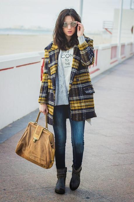Plaids Retro Coat Plaids Retro Coat
