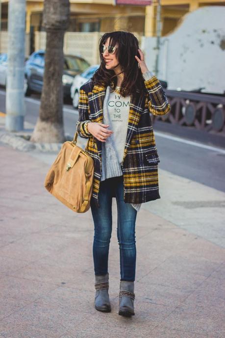 Plaids Retro Coat Plaids Retro Coat