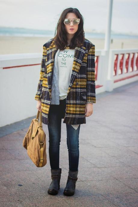 Plaids Retro Coat Plaids Retro Coat