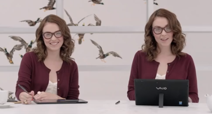 Creatividad publicitaria vaio