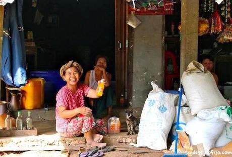 El mejor día en Myanmar, por campos y cuevas escapando de Hpa An