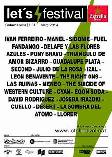 Cartel completo del Let's Festival 2014