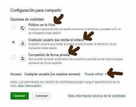 compartir documento en google drive