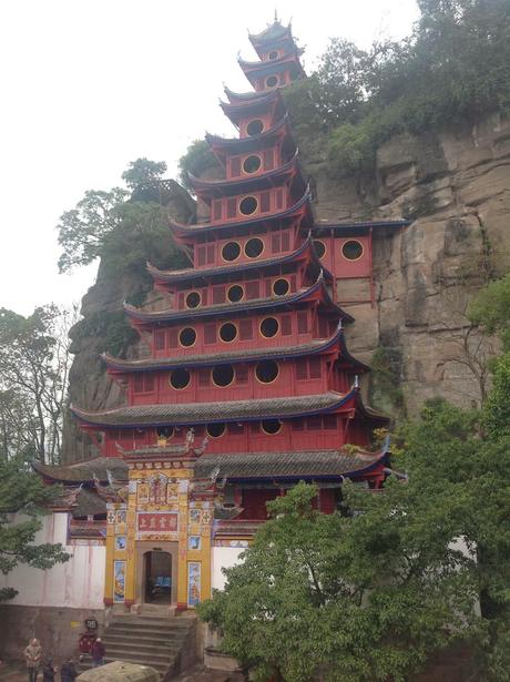 La Pagoda de Shibao. Zhongxian. China.