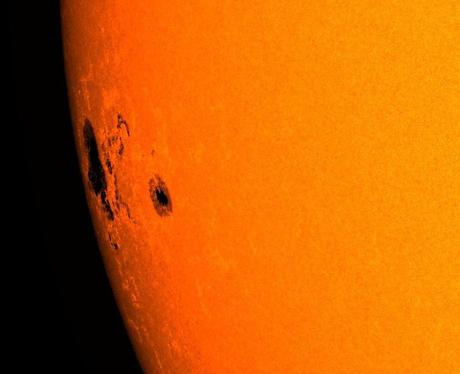 La Gran mancha solar 1967 (posiblemente sea la anterior 1944)