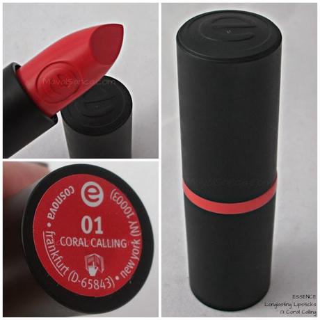 ESSENCE Longlasting Lipscticks 01 Coral Calling