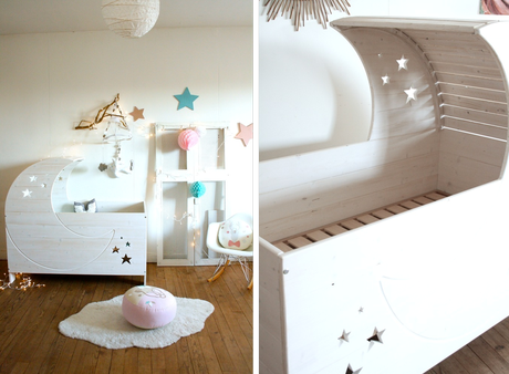 UNA CUNA REALIZADA A PARTIR DE UN PALÉ