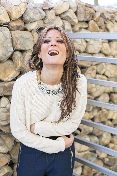 OUTFITS, zara, zara studio ,sales, jogger ants, bdbd, collar mango, dorothy perkins , nude shoes, cristina blanco, guia de estilo ,guiadeestilo, spanish fashion blogger