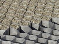 Sistemas de Estabilización de gravas DuPont Plantex GroundGrid