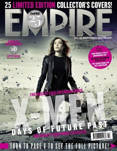 Empire celebra sus 25 años con portadas de “X-Men: Días del futuro pasado” empire x men days of future past 19