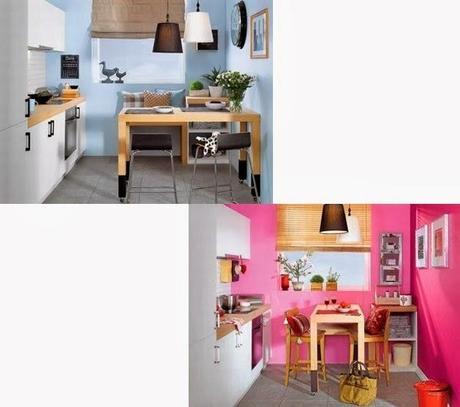 Ideas para cocinas sin comedor integrado