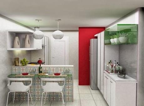 Ideas para cocinas sin comedor integrado