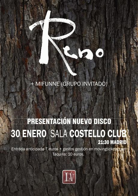 RENO de Gira en Costello Club (30/01/2014, Madrid)