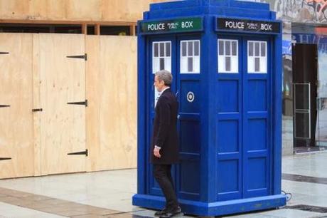 Doctor Who Season 8 Pter Capaldi and the Tardis