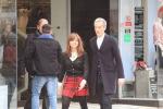 Peter Capaldi y Jenna Coleman en el set de Rodaje de ‘Doctor Who’. (Imágenes y vídeo)