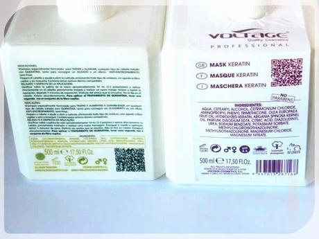 VOLTAGE COSMETICS TRATAMIENTO KERATINA